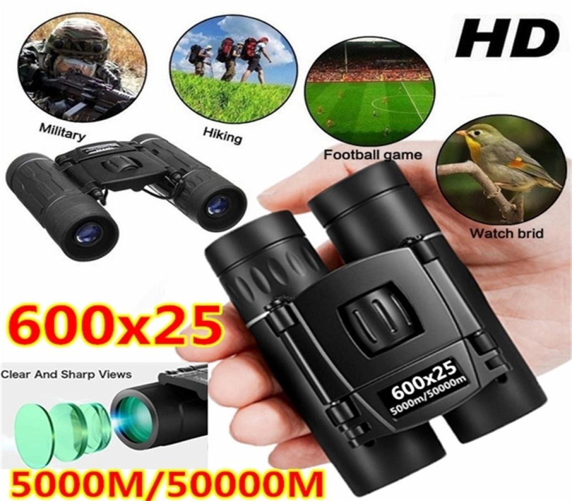 600x25 HD Powerful Binoculars Telescope 5000m 50000m Long Range Folding Mini BAK4 FMC Optics For Hunting Outdoor Camping Travel 22 
600x25 HD Powerful Binoculars Telescope 5000m 50000m Long Range Folding Mini BAK4 FMC Optics For Hunting Outdoor Camping Travel 22