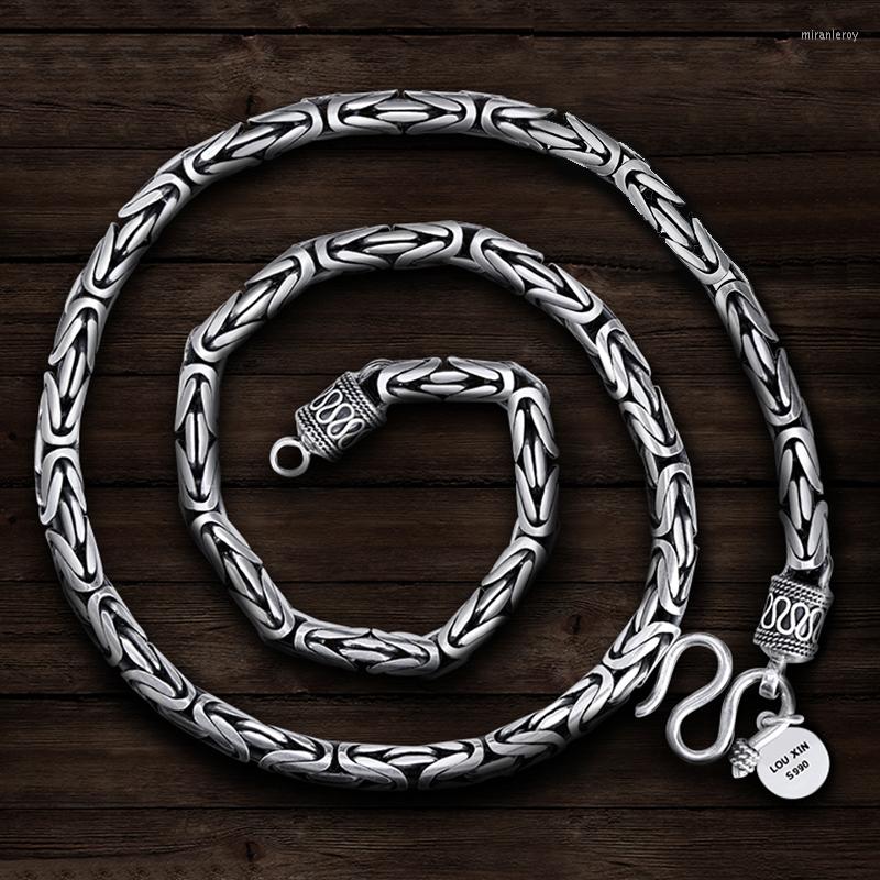 Chains Men's Necklace Silver Pingan Pattern Retro Personality Trendy Thick And Long Jewelry Accessories For Boyfriend
Chains Men's Necklace Silver Pingan Pattern Retro Personality Trendy Thick And Long Jewelry Accessories For Boyfriend