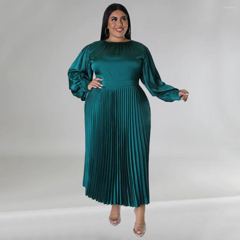 Plus Size Dresses Elegant Long Dress 5XL O Neck Sleeve Pleated Loose Vestidos Autumn Luxury Night Clun Party Robes Female Outfits, Black
Plus Size Dresses Elegant Long Dress 5XL O Neck Sleeve Pleated Loose Vestidos Autumn Luxury Night Clun Party Robes Female Outfits, Black