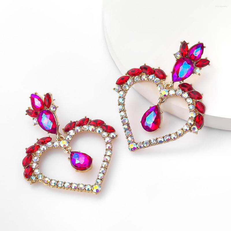 Dangle Earrings S2260 Fashion Jewelry Love Heart Women's Sweet Colorful Rhinstone
Dangle Earrings S2260 Fashion Jewelry Love Heart Women's Sweet Colorful Rhinstone