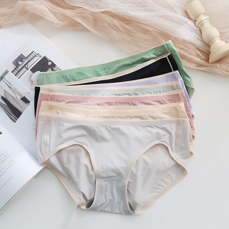Women's Panties Women's Ice Silk Thin Breathable Solid Minimalistic Female Underpants Intimates Women Lingerie Mid Waist Briefs, Purple
Women's Panties Women's Ice Silk Thin Breathable Solid Minimalistic Female Underpants Intimates Women Lingerie Mid Waist Briefs, Purple