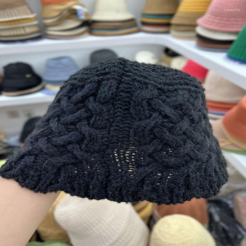 Berets Delicate Knitted Hat Bucket Crochet Basin Fisherman Warm Ear Protection Accessories Gifts For Christmas Dropship, Black
Berets Delicate Knitted Hat Bucket Crochet Basin Fisherman Warm Ear Protection Accessories Gifts For Christmas Dropship, Black
