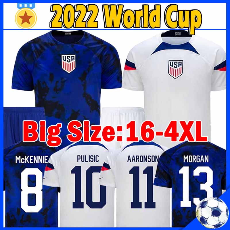 XXXL 4XL 2022 PULISIC USAS Soccer Jerseys ERTZ BRADLEY ALTIDORE United States jersey 2023 WOOD Robinson Reyna Football Shirts 22 23 men women kids Kits football shirt, Meiguo 21-22 away
XXXL 4XL 2022 PULISIC USAS Soccer Jerseys ERTZ BRADLEY ALTIDORE United States jersey 2023 WOOD Robinson Reyna Football Shirts 22 23 men women kids Kits football shirt, Meiguo 21-22 away