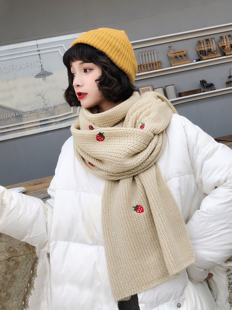 Scarves Imitation Cashmere Women Winter Scarf Strawberry Bandana Thick Wrap Shawl Lady Femme Mujer Preppy Style Bufandas Stoles Cachecol 221119
Scarves Imitation Cashmere Women Winter Scarf Strawberry Bandana Thick Wrap Shawl Lady Femme Mujer Preppy Style Bufandas Stoles Cachecol 221119