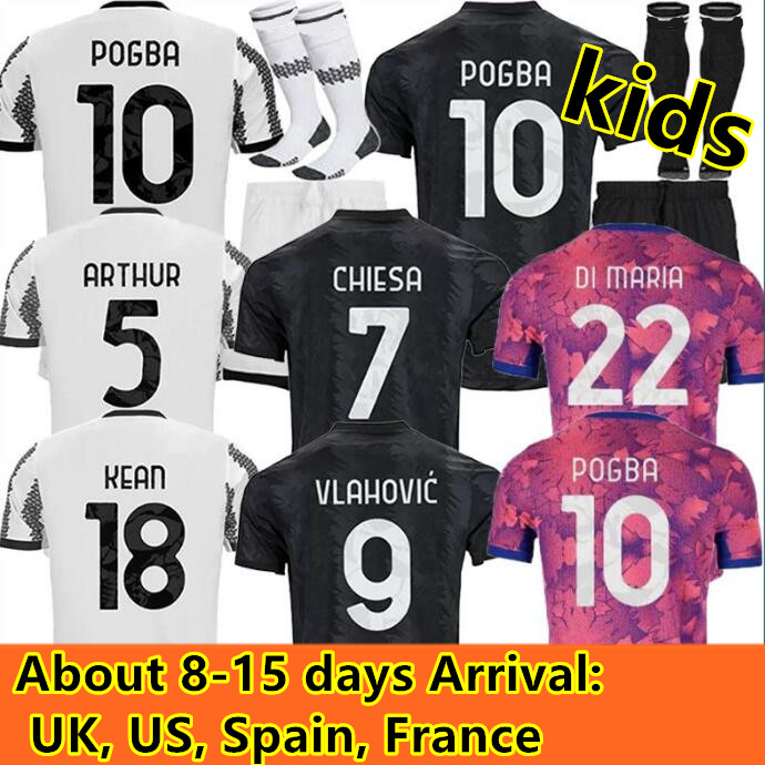 kids Soccer Jerseys VLAHOVIC CHIESA 22 23 POGBA football shirt set Shorts and socks DI MARIA LOCATELLI MORATA DE LIGT KEAN MILIK
kids Soccer Jerseys VLAHOVIC CHIESA 22 23 POGBA football shirt set Shorts and socks DI MARIA LOCATELLI MORATA DE LIGT KEAN MILIK