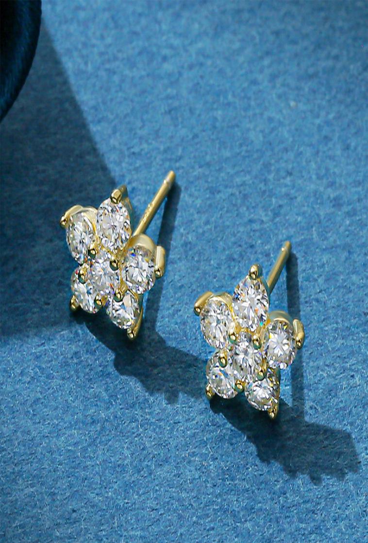 Stud 5 Petal Flower Earrings White Gold Stud Earring for Women 925 Sterling Silver Diamond Earring Gift Jewerly 2211117384791
Stud 5 Petal Flower Earrings White Gold Stud Earring for Women 925 Sterling Silver Diamond Earring Gift Jewerly 2211117384791