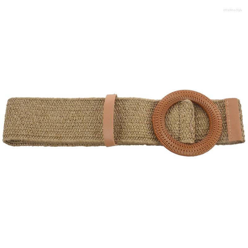 Belts Straw Wide Belt Female Woven Vintage Round Wooden Buckle Decorative Dress Shirt, Beige
Belts Straw Wide Belt Female Woven Vintage Round Wooden Buckle Decorative Dress Shirt, Beige