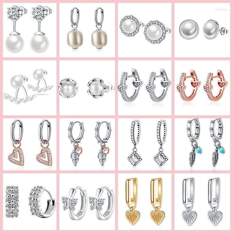 Hoop Earrings Korean Arrival 925 Sterling Silver Pearl Heart Pendiente For Women Fit Brand Jewelry Gift
Hoop Earrings Korean Arrival 925 Sterling Silver Pearl Heart Pendiente For Women Fit Brand Jewelry Gift