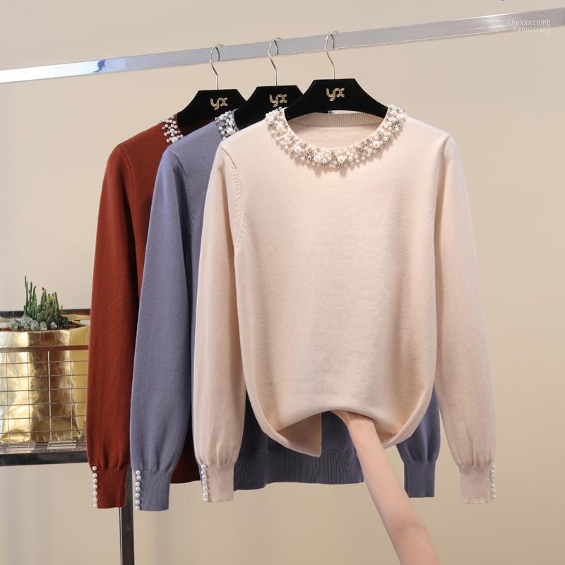 Women's Sweaters Women's 2022 Autumn Winter Women Pullover Sweater Beaded Neck Top Elegant Lady Long Sleeve Jumper Casual Warm Pull, White
Women's Sweaters Women's 2022 Autumn Winter Women Pullover Sweater Beaded Neck Top Elegant Lady Long Sleeve Jumper Casual Warm Pull, White