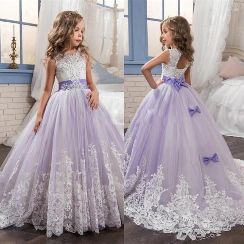 Girl Dresses Tailor-made Beautiful Purple And White Flower Girls Beaded Lace Appliqued Bows Pageant Gowns For Kids Wedding Party FL42, Red
Girl Dresses Tailor-made Beautiful Purple And White Flower Girls Beaded Lace Appliqued Bows Pageant Gowns For Kids Wedding Party FL42, Red