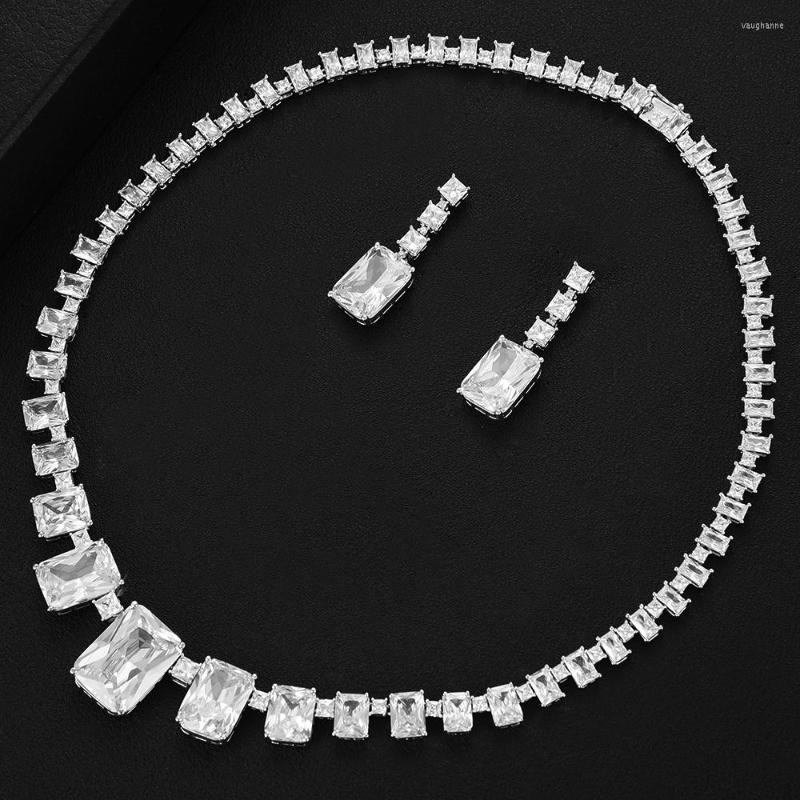 Necklace Earrings Set Missvikki 2022 Charms Bridal Wedding For Women Girl Party Show Clear Cubic Zirconia, Picture shown
Necklace Earrings Set Missvikki 2022 Charms Bridal Wedding For Women Girl Party Show Clear Cubic Zirconia, Picture shown