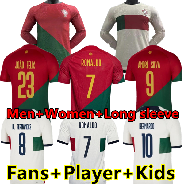 2023 soccer jersey Portuguese Bruno FERNANDES DIOGO J. DANILO 2022 fans player version Joao Felix 22 23 Football shirt BERNARDO long sleeve Men Women Kids Kit uniforms, 2022 away
2023 soccer jersey Portuguese Bruno FERNANDES DIOGO J. DANILO 2022 fans player version Joao Felix 22 23 Football shirt BERNARDO long sleeve Men Women Kids Kit uniforms, 2022 away