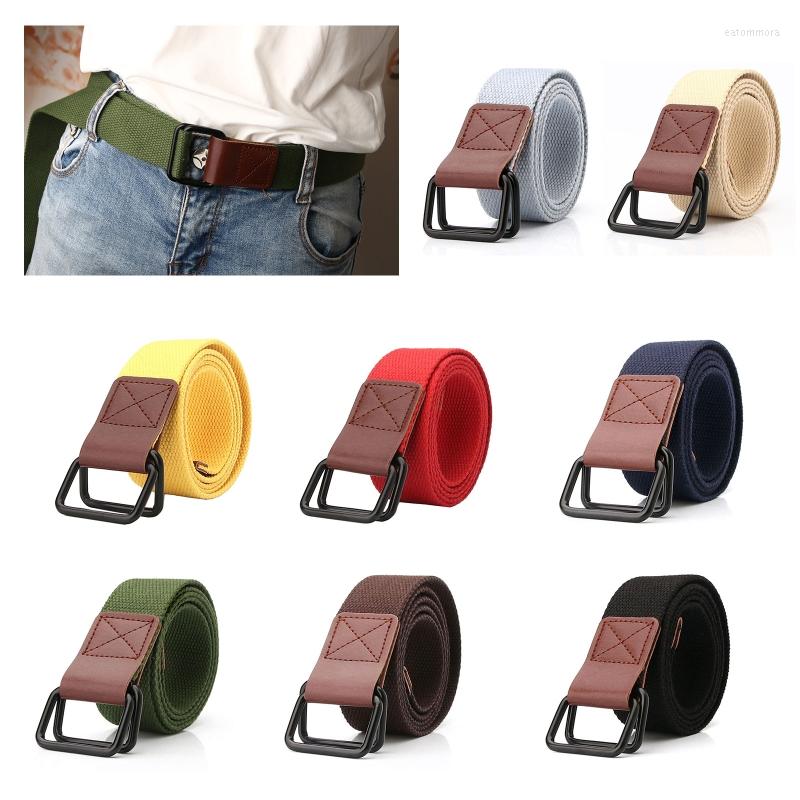 Belts Classical Canvas Women Men Double Buckle Street Wide Waist Belt Casual Fashion All-Match Jeans Dresses Waistband, Black
Belts Classical Canvas Women Men Double Buckle Street Wide Waist Belt Casual Fashion All-Match Jeans Dresses Waistband, Black