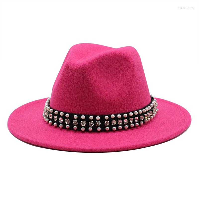 Berets Autumn And Winter Jazz Top Hat Women Wide Brim Straight Side Chain Tweed Ladies Elegant Yellow Barna Wholesale, Blue
Berets Autumn And Winter Jazz Top Hat Women Wide Brim Straight Side Chain Tweed Ladies Elegant Yellow Barna Wholesale, Blue