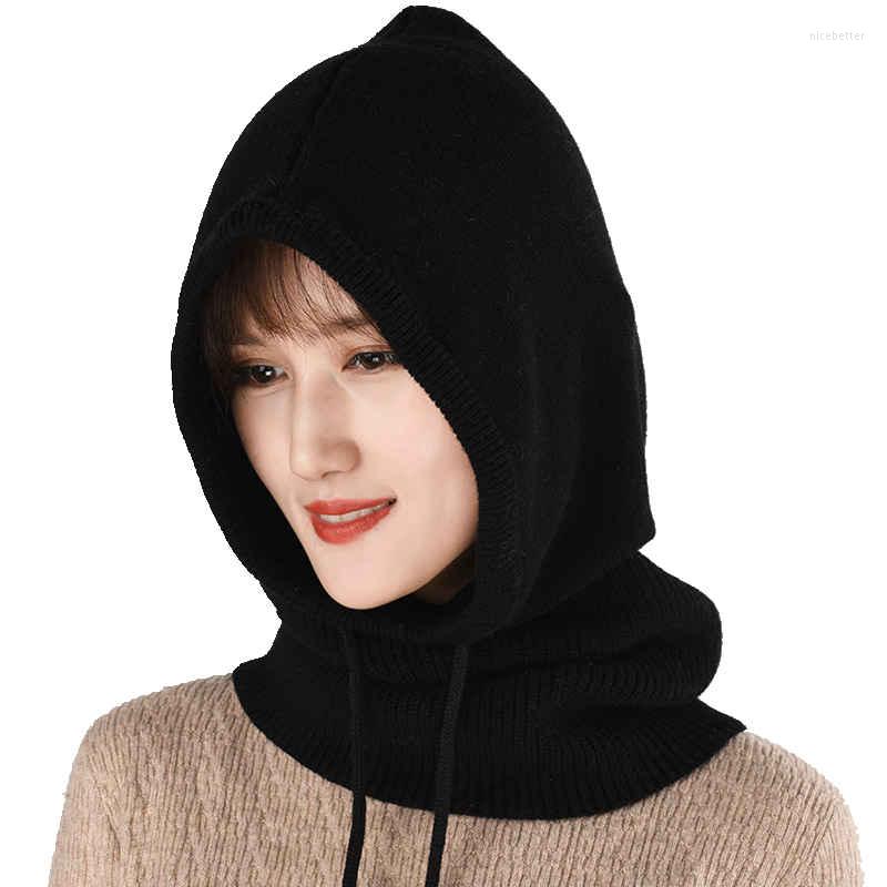Beanies Unisex Winter Hooded Scarf Hat For Women Men Thick Balaclava Knitted Hood Beanie Soft Warm Neck Collar Windproof Wool Caps
Beanies Unisex Winter Hooded Scarf Hat For Women Men Thick Balaclava Knitted Hood Beanie Soft Warm Neck Collar Windproof Wool Caps