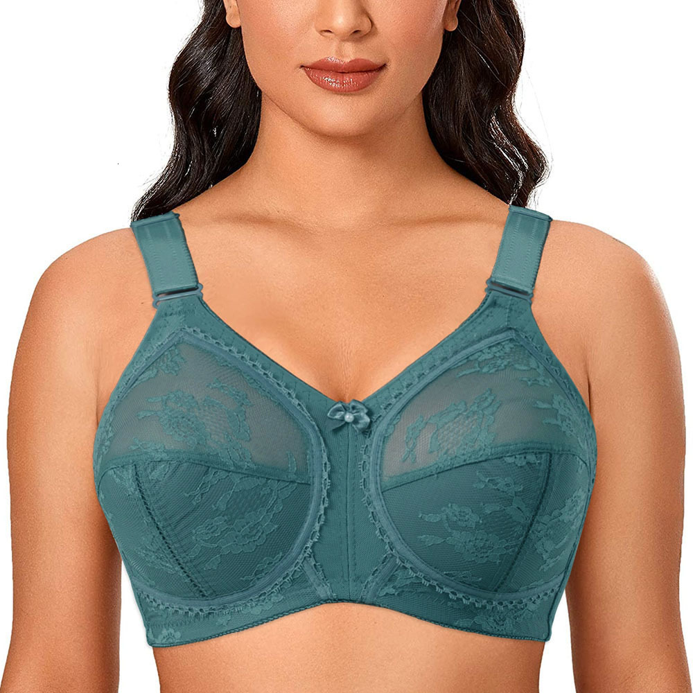 Bras Green For Women Full Coverage Wireless Thin Non padded Plus Size Lace Bra Minimizer Big Cup D E F G H I 221119, Wine red
Bras Green For Women Full Coverage Wireless Thin Non padded Plus Size Lace Bra Minimizer Big Cup D E F G H I 221119, Wine red
