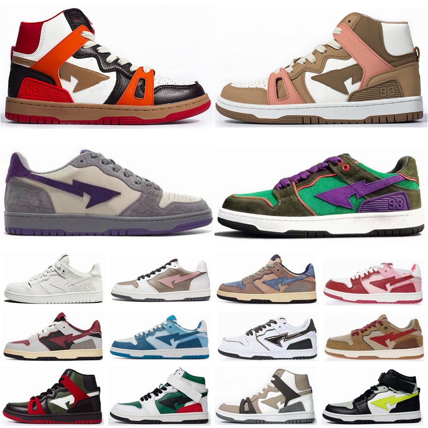 Designer Bapestas Bape SK8 Sta Mens Casual Shoes Bapesta 93 Camo Blue Pink Triple White Beige Grey Brown Platform Trainers Sports Women Sneakers Shoe, 39
Designer Bapestas Bape SK8 Sta Mens Casual Shoes Bapesta 93 Camo Blue Pink Triple White Beige Grey Brown Platform Trainers Sports Women Sneakers Shoe, 39