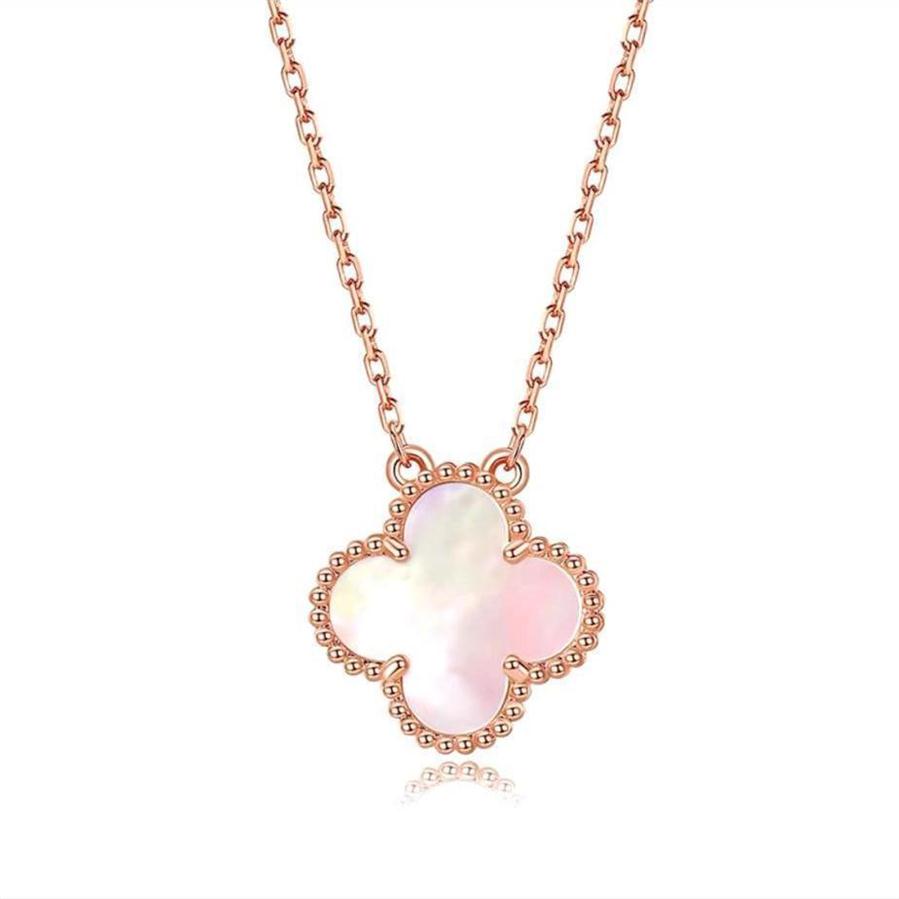 Fashion luxury Classic 4 Four Leaf Clover Necklaces Pendants Mother of Pearl Plated 18K Gold Rose for Women&Girl Valentine's Mothe195K
Fashion luxury Classic 4 Four Leaf Clover Necklaces Pendants Mother of Pearl Plated 18K Gold Rose for Women&Girl Valentine's Mothe195K