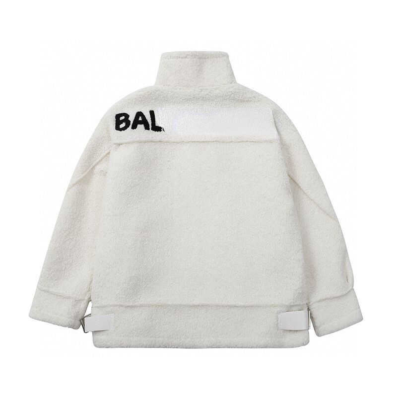 Mens Wool Coat BB Designer Jacket Fashion Stand Collar Cardigan outcoat Stitching Belt Cotton Clothing Men Women Warm Loose oversize, White
Mens Wool Coat BB Designer Jacket Fashion Stand Collar Cardigan outcoat Stitching Belt Cotton Clothing Men Women Warm Loose oversize, White