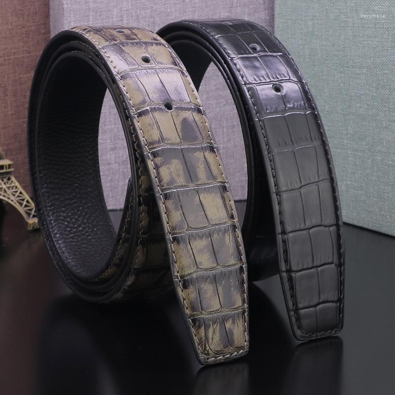 Belts High Quality Without Buckle Belt Men Luxury Genuine Leather Designer Blakc 3.3cm Waist Strap Casual Waistband, Gray
Belts High Quality Without Buckle Belt Men Luxury Genuine Leather Designer Blakc 3.3cm Waist Strap Casual Waistband, Gray