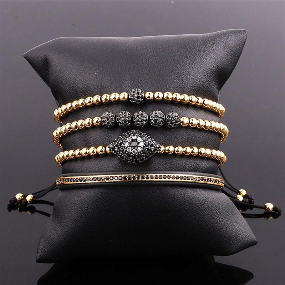 Beaded Strands Classic Anil Arjandas Design Stainless Steel Beads CZ Pave Eye Charm Adjustable Macrame Bracelet Bangle Set For Men265N
Beaded Strands Classic Anil Arjandas Design Stainless Steel Beads CZ Pave Eye Charm Adjustable Macrame Bracelet Bangle Set For Men265N