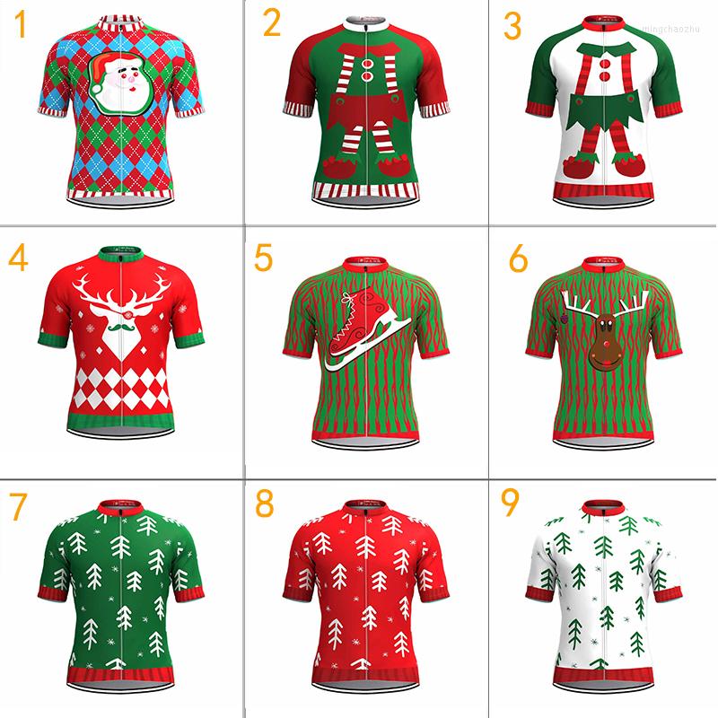 Racing Sets 2022 Team Men's And Women's Christmas Cycling Short Sleeve Jersey 9 Style, Only jersey 4
Racing Sets 2022 Team Men's And Women's Christmas Cycling Short Sleeve Jersey 9 Style, Only jersey 4