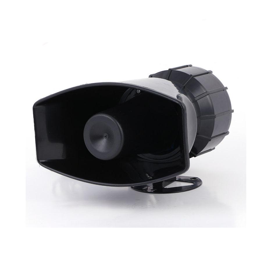 LARATH 1 set 5 Sound Loud Car Truck Speaker Warning Alarm Police Fire Siren Horn 12V 100W 105db With MIC Microphone183q