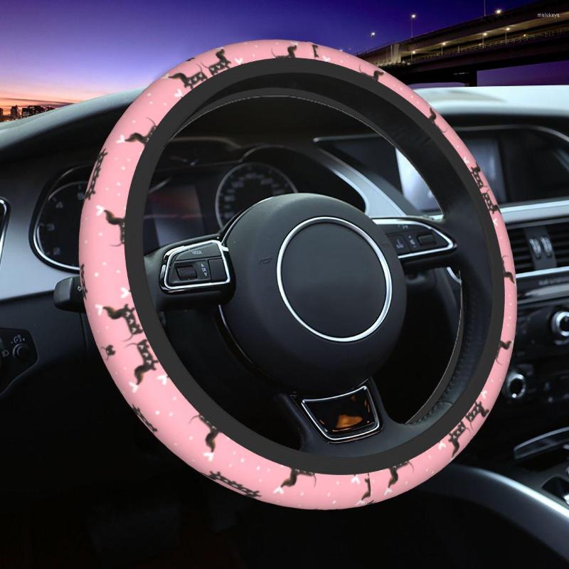 Steering Wheel Covers Sausage Dog Universal 15 Inch Men Dachshund Anti-Slip Protector For Sedan Car Accessories
Steering Wheel Covers Sausage Dog Universal 15 Inch Men Dachshund Anti-Slip Protector For Sedan Car Accessories