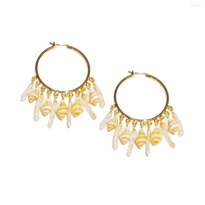Hoop Earrings Lii Ji Real Keshi Pearl Freshwater Earring Puka Shell Handmade Beach Bohemia Jewelry For Women Summer Gift
Hoop Earrings Lii Ji Real Keshi Pearl Freshwater Earring Puka Shell Handmade Beach Bohemia Jewelry For Women Summer Gift