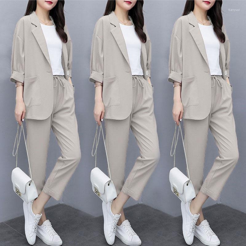 Women's Two Piece Pants Two-piece Small Suit Jacket Large Size Korean Version Of Loose Slim Casual Women, Yellow pants
Women's Two Piece Pants Two-piece Small Suit Jacket Large Size Korean Version Of Loose Slim Casual Women, Yellow pants