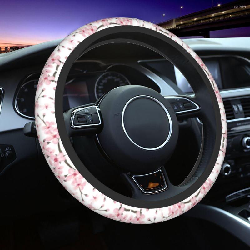 Steering Wheel Covers Japanese Cherry Blossom Cover Sakura Flowers Floral Car Protector 15 Inch Auto Accessories
Steering Wheel Covers Japanese Cherry Blossom Cover Sakura Flowers Floral Car Protector 15 Inch Auto Accessories