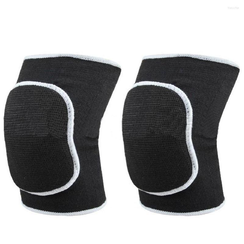 

Knee Pads 1 Pair Elastic Sleeve Sports Leg Patella Support Brace Wrap Bandage Protector Outdoor, White