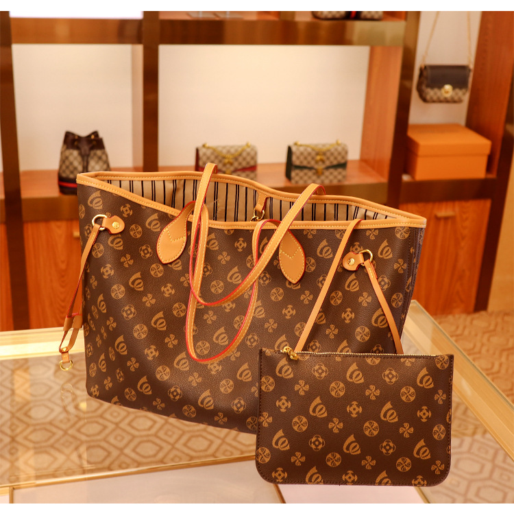 Fashion Women bag designers bags 2pcs shoulder Handbag Handbags Messenger Bag Credit card holder Coin purses tote female purse with small wallet, Brown flower wallet
Fashion Women bag designers bags 2pcs shoulder Handbag Handbags Messenger Bag Credit card holder Coin purses tote female purse with small wallet, Brown flower wallet