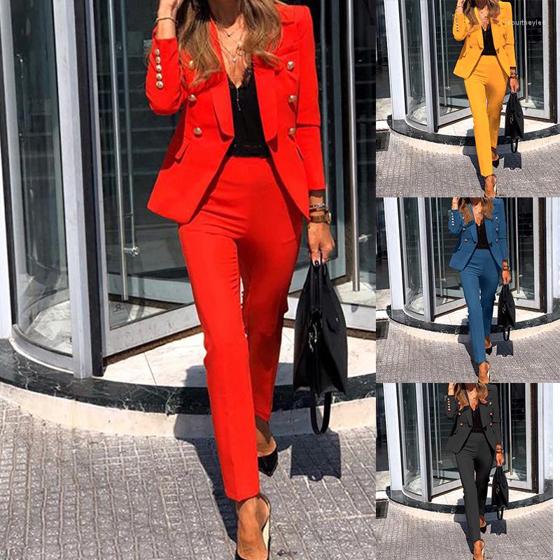Women' Two Piece Pants 2022 Women' Commuter Suit Red Jacket Office Ladies With 2 Se, Black
Women' Two Piece Pants 2022 Women' Commuter Suit Red Jacket Office Ladies With 2 Se, Black