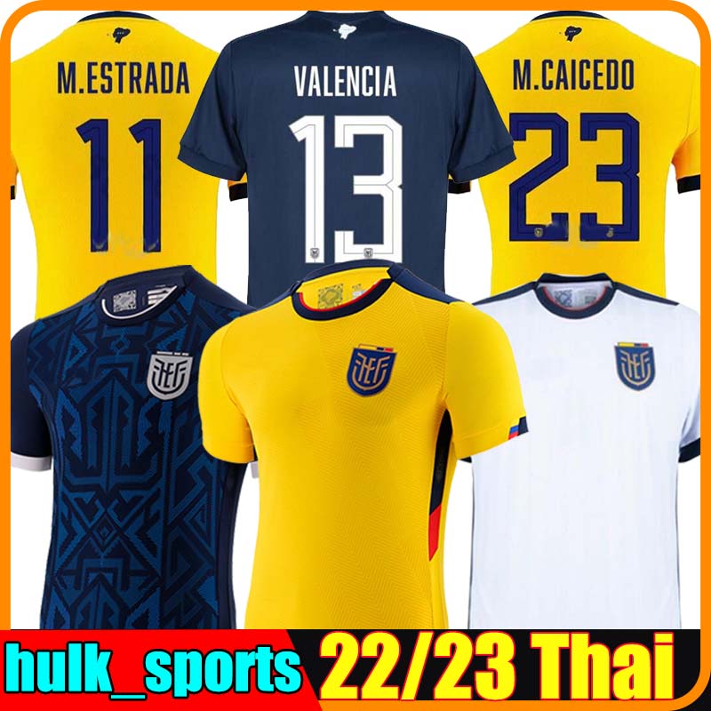 Ecuador 2022 World Cup soccer jerseys CAICEDO valencia Pervis Estupinan 22/23 J. Cifuentes Gonzalo Plata Michael Estrada football shirts Sarmiento HINCAPIE uniform, Eguaduoer 21-22 away
Ecuador 2022 World Cup soccer jerseys CAICEDO valencia Pervis Estupinan 22/23 J. Cifuentes Gonzalo Plata Michael Estrada football shirts Sarmiento HINCAPIE uniform, Eguaduoer 21-22 away