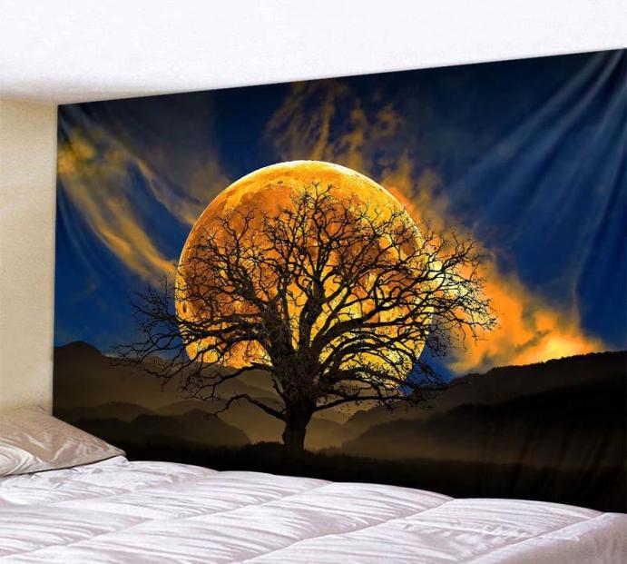 Tapestries Printed Tapestry Fantasy Starry Sky Tree Landscape Wall Hanging Living Room Bedroom Background Aesthetics Decoration5720345
Tapestries Printed Tapestry Fantasy Starry Sky Tree Landscape Wall Hanging Living Room Bedroom Background Aesthetics Decoration5720345