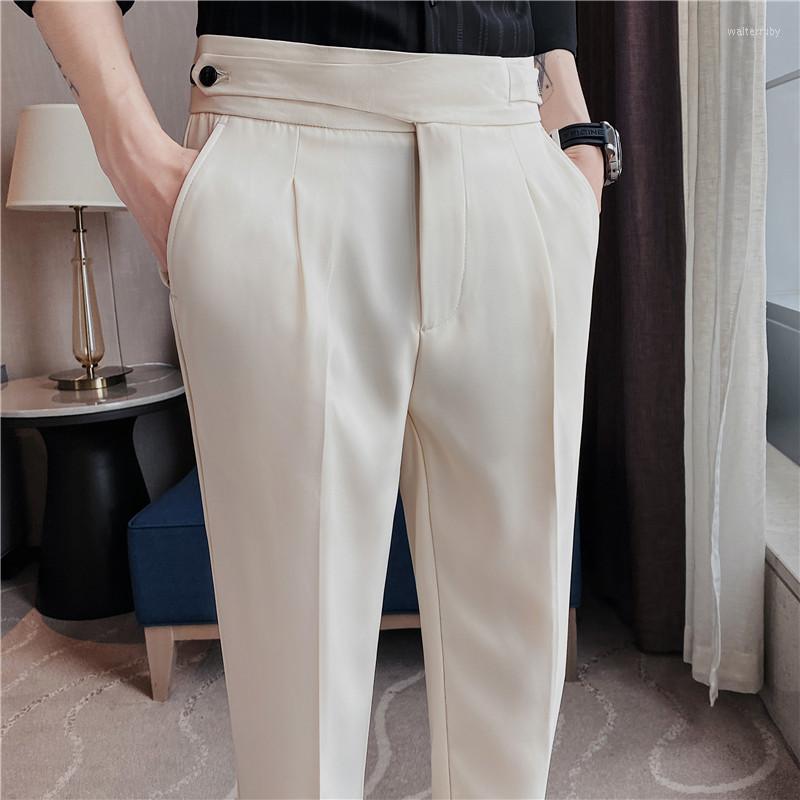 Men's Suits 2022 Spring Summer Fashion Drape High Waist Suit Pants Men Clothing Full Length Slim Fit Casual Straight Office Trousers 36, Black
Men's Suits 2022 Spring Summer Fashion Drape High Waist Suit Pants Men Clothing Full Length Slim Fit Casual Straight Office Trousers 36, Black