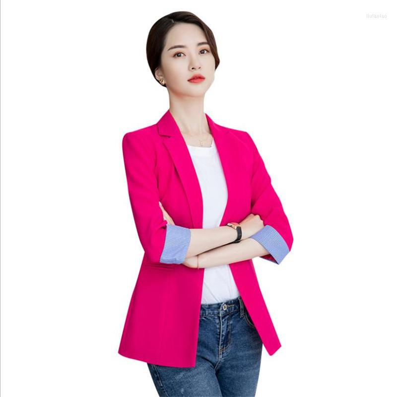 Women' Suits Plus Size 4XL Women Blazers 2022 Fashion Spring Autumn Office Lady Female Three Quarter Sleeve Slim Coats Work Q1289, Black
Women' Suits Plus Size 4XL Women Blazers 2022 Fashion Spring Autumn Office Lady Female Three Quarter Sleeve Slim Coats Work Q1289, Black