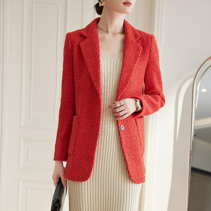 Women' Suits Orange Autumn Winter Ladies Professional Office Lapel Double-breasted Suit Jacket Casual Women Work Loose Coat Solid Blazers, Orange blazer 1pcs
Women' Suits Orange Autumn Winter Ladies Professional Office Lapel Double-breasted Suit Jacket Casual Women Work Loose Coat Solid Blazers, Orange blazer 1pcs