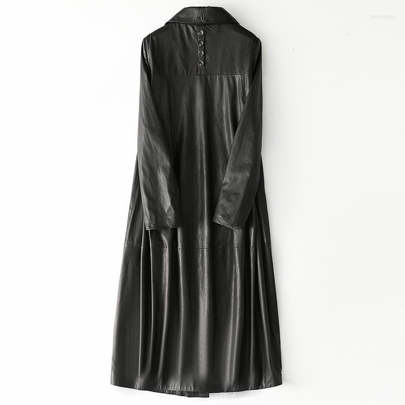 Women' Leather Genuine 200% Jacket Women Spring Autumn Sheepskin Coat Female Winter Long Real Windbreaker Overcoat Zy02, Black
Women' Leather Genuine 200% Jacket Women Spring Autumn Sheepskin Coat Female Winter Long Real Windbreaker Overcoat Zy02, Black