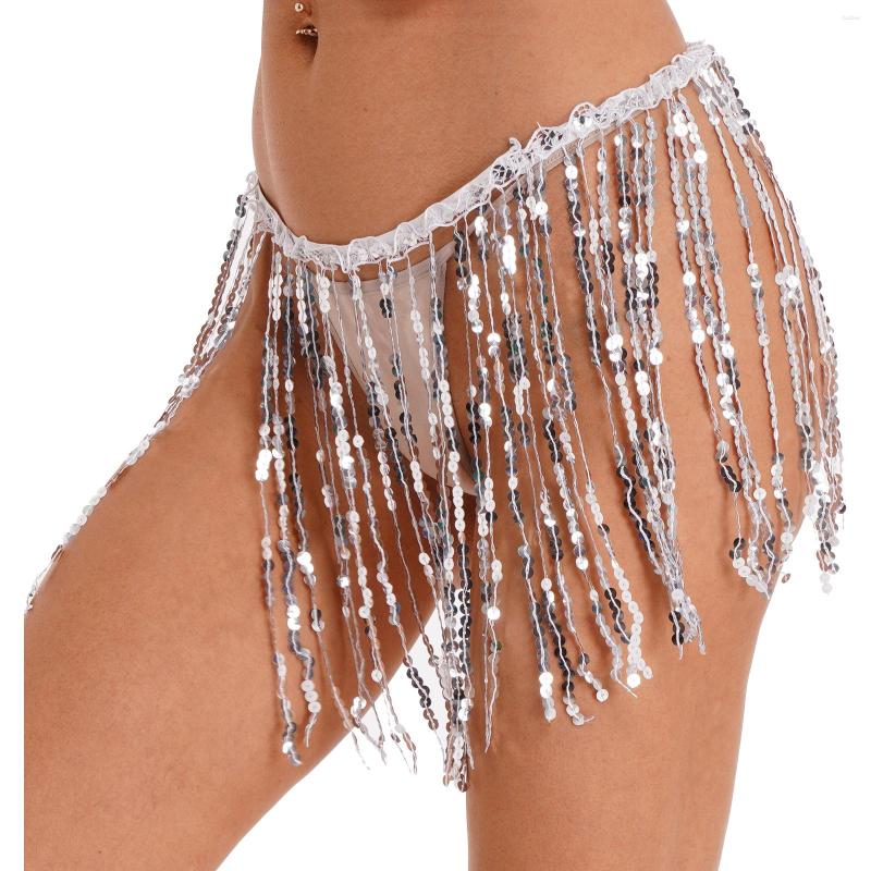 Stage Wear Sexy Women Sparkling Sequin Tassel Skirt Club Performance Elastic Waistband Fringed Miniskirt Belly Dance Dress Rave Party, Black
Stage Wear Sexy Women Sparkling Sequin Tassel Skirt Club Performance Elastic Waistband Fringed Miniskirt Belly Dance Dress Rave Party, Black
