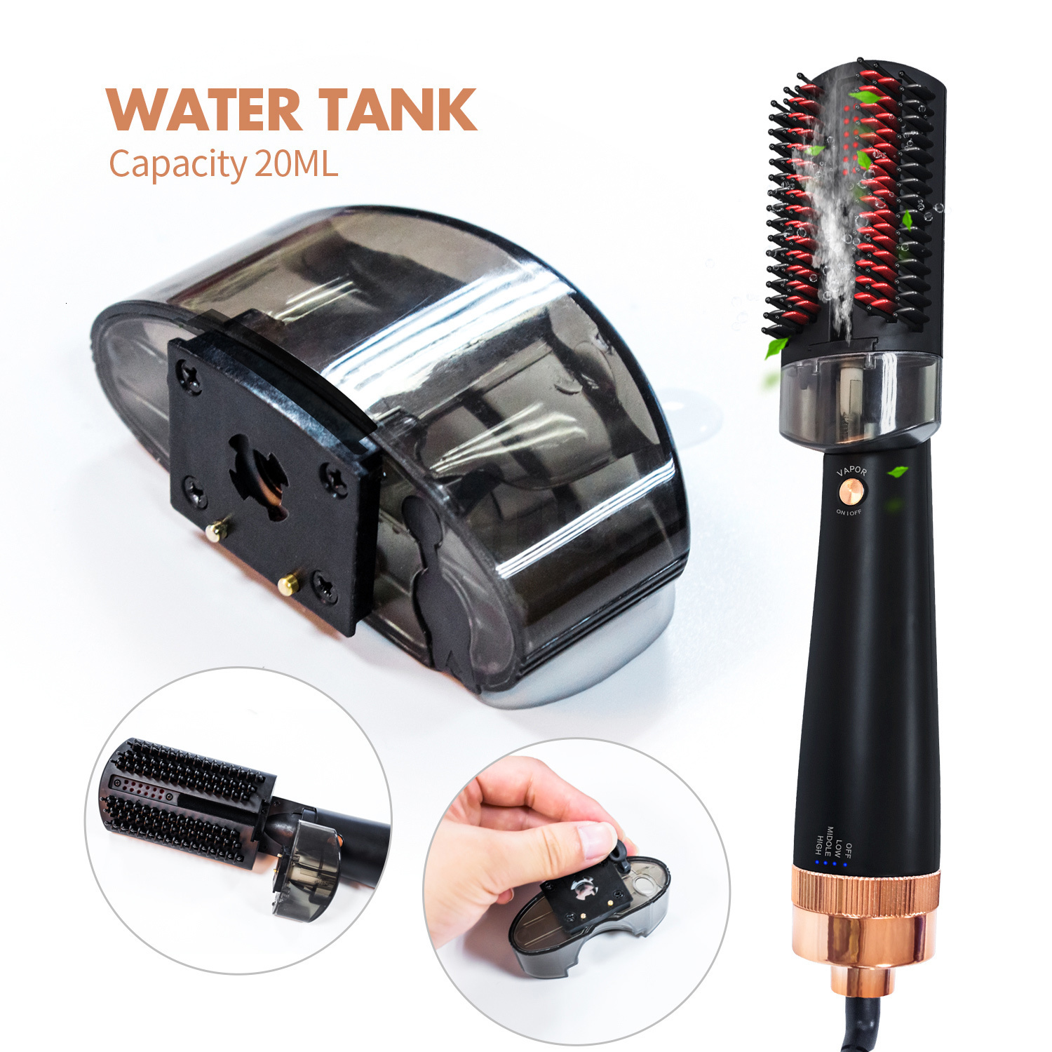 Curling Irons Infrared Steam Air Brush Dryer Ceramic Vapor Hair Curler Salon Flat Straightening 221119
Curling Irons Infrared Steam Air Brush Dryer Ceramic Vapor Hair Curler Salon Flat Straightening 221119