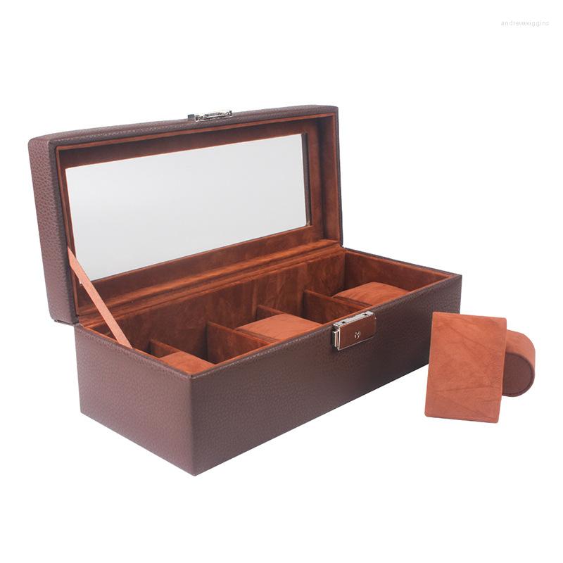 Watch Boxes 5 Slots All Colors PU Leather Storage Box Organizer Mechanical Mens Display Holder Cases Jewelry Gift Case
Watch Boxes 5 Slots All Colors PU Leather Storage Box Organizer Mechanical Mens Display Holder Cases Jewelry Gift Case