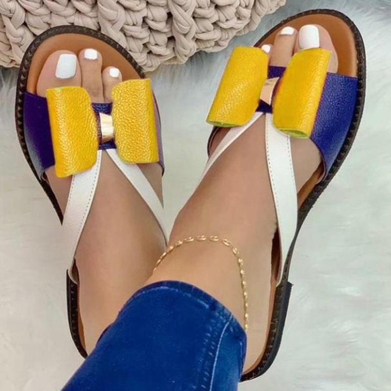 Sandals 2022Women Shoes Summer Women Fashion Flat Color Blocking Bowknot Large Size Slippers PU Beach Outdoor Slides, Gold
Sandals 2022Women Shoes Summer Women Fashion Flat Color Blocking Bowknot Large Size Slippers PU Beach Outdoor Slides, Gold