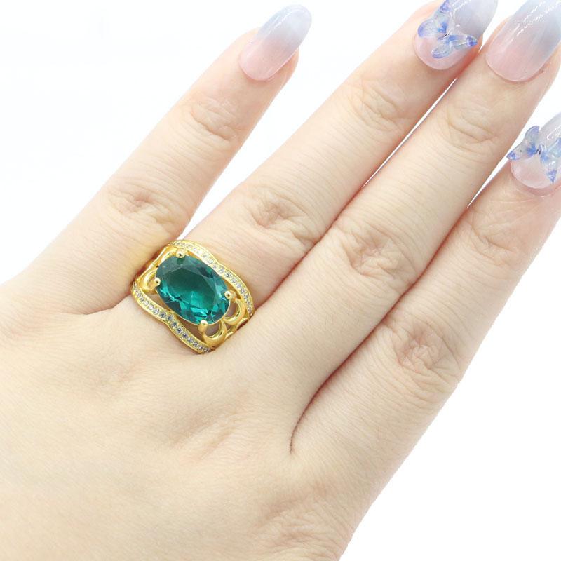 Cluster Rings 16x15mm Anniversary Big Size 5g Rich Blue Aquamarine White CZ Women Gold Silver Eye Catching
Cluster Rings 16x15mm Anniversary Big Size 5g Rich Blue Aquamarine White CZ Women Gold Silver Eye Catching