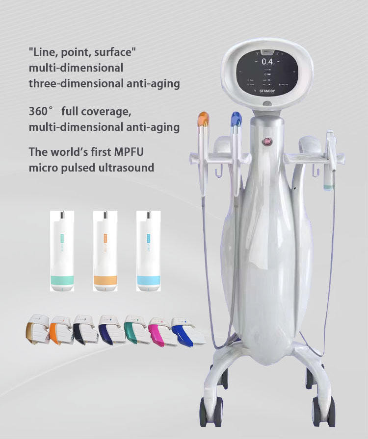 Original Multi-Functional 22d Skin Tightening Device 10 Cartridge Fat Burn Tighten Skin Rejuvenation Skin Lifting Esthetician Supplies