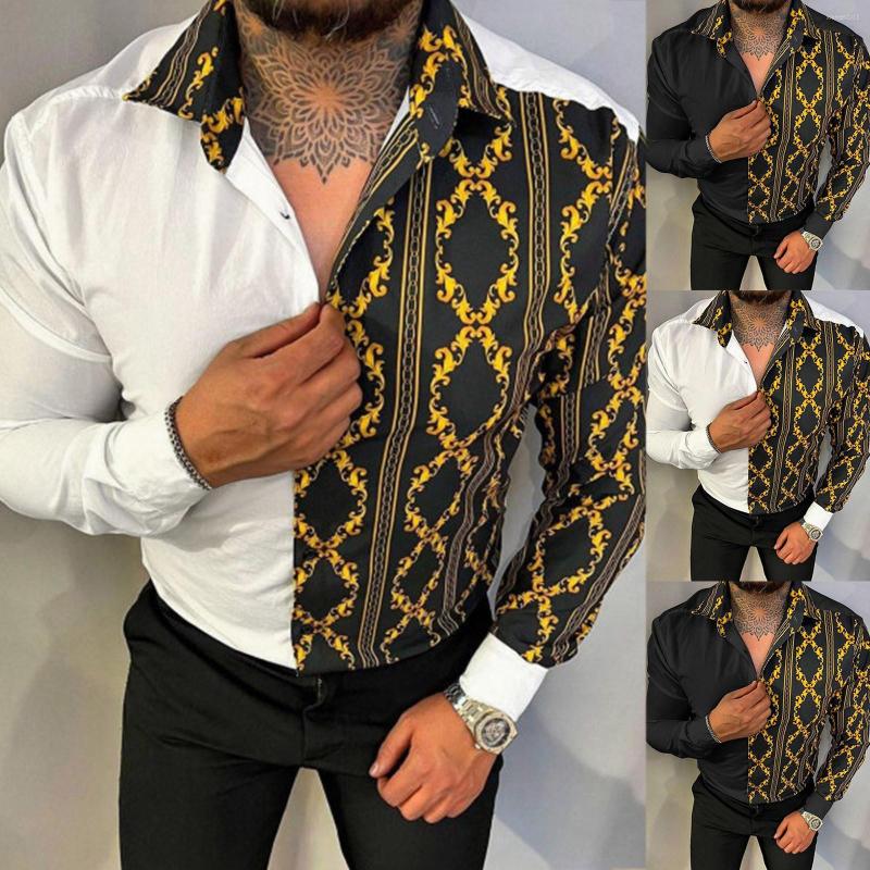 Men's Casual Shirts Large For Men Fashion Top Shirt Digital Printing Button Blouse Lapel Long Sleeve Layering, Black
Men's Casual Shirts Large For Men Fashion Top Shirt Digital Printing Button Blouse Lapel Long Sleeve Layering, Black