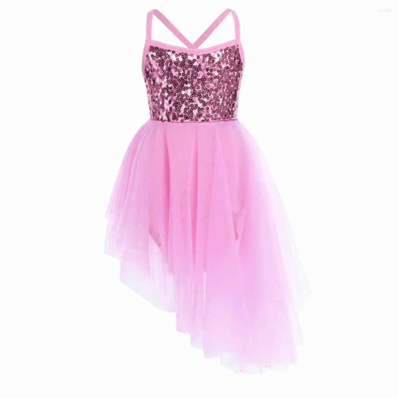 Stage Wear Jowowha Kids Girls Sequin Camisole Cross Back Strap Leotard Tutu Dress Asymmetrical Chiffon Tulle Ballet Dance, Orange
Stage Wear Jowowha Kids Girls Sequin Camisole Cross Back Strap Leotard Tutu Dress Asymmetrical Chiffon Tulle Ballet Dance, Orange
