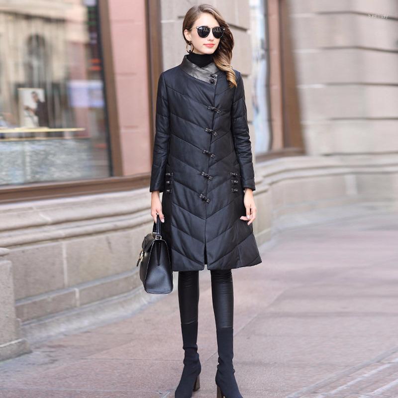 Women' Leather Vintage Jacket Women Winter Sheepskin Genuine Jackets 2022 Womens Down Coat Plus Size Chaqueta Mujer, Black
Women' Leather Vintage Jacket Women Winter Sheepskin Genuine Jackets 2022 Womens Down Coat Plus Size Chaqueta Mujer, Black