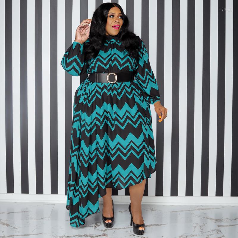 Plus Size Dresses Elegant Irregular Loose Dress Belt Office Lady Long Sleeve Fashion Vestidos Party Night Club Wear Qualities Robes 2022, Blue
Plus Size Dresses Elegant Irregular Loose Dress Belt Office Lady Long Sleeve Fashion Vestidos Party Night Club Wear Qualities Robes 2022, Blue